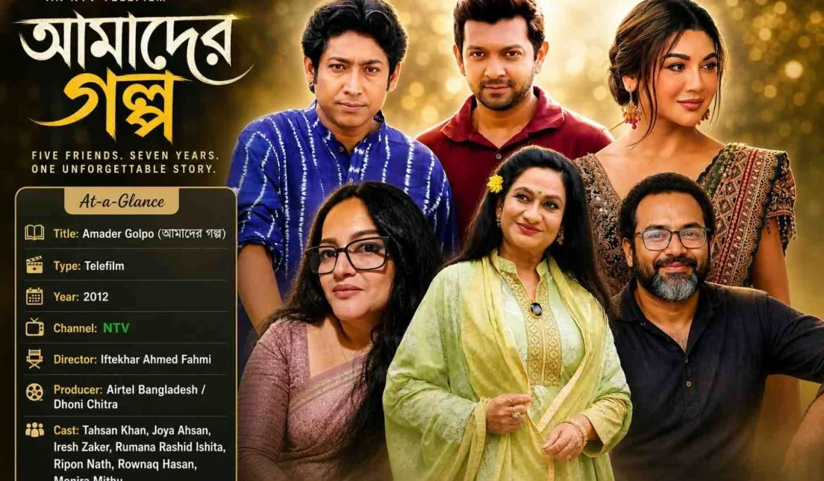 Iresh Zaker in Amader Golpo